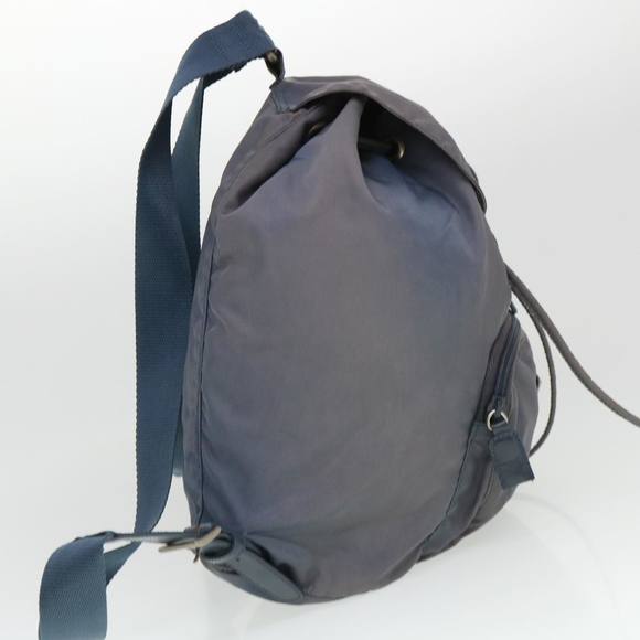 PRADA Backpack Nylon Navy Auth 38795 - Picture 5 of 16